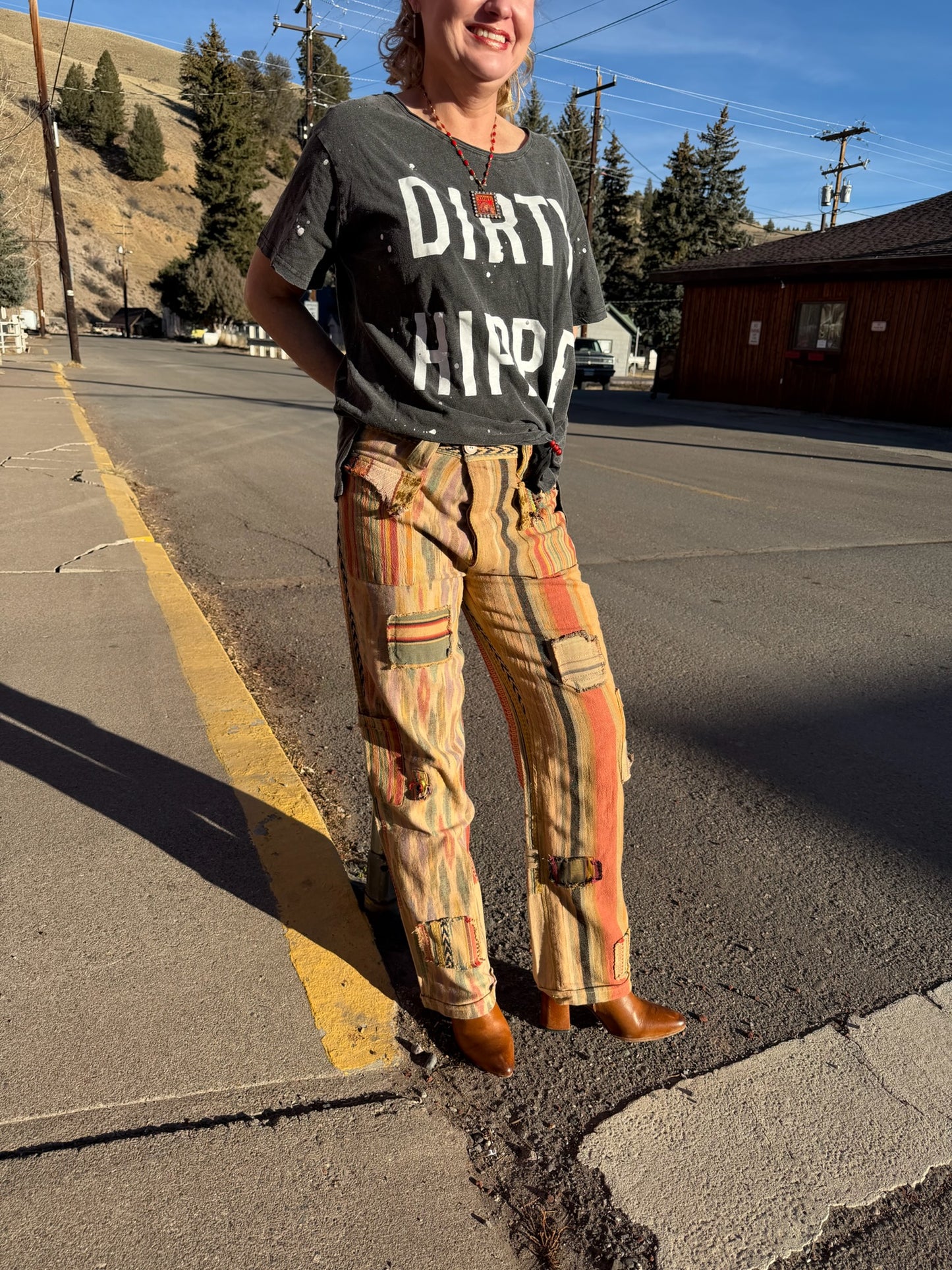 Dirty Hippie Tee - Vintage Black