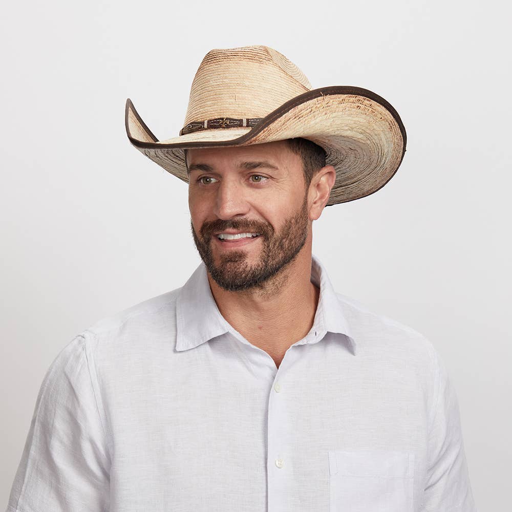 Mexican Palm Cowboy Hat - Style Lucas