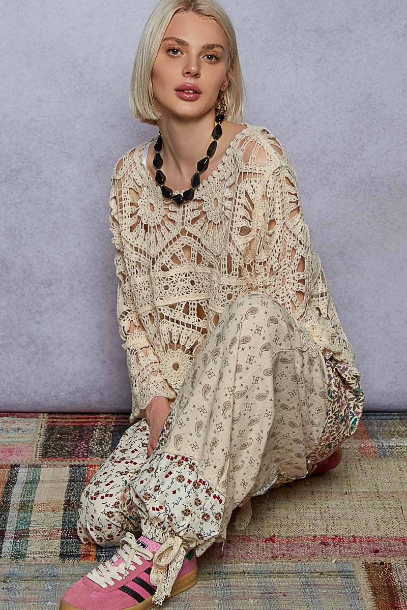 The Agnes Doily Top