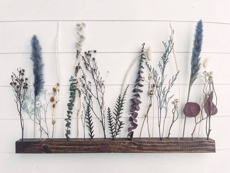 Wooden Flower Bar