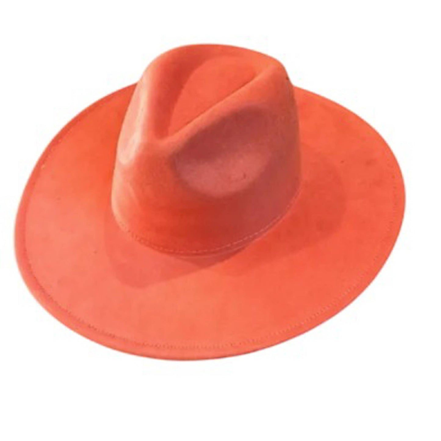Fashion Classic Wide Brim Suede Panama Hat