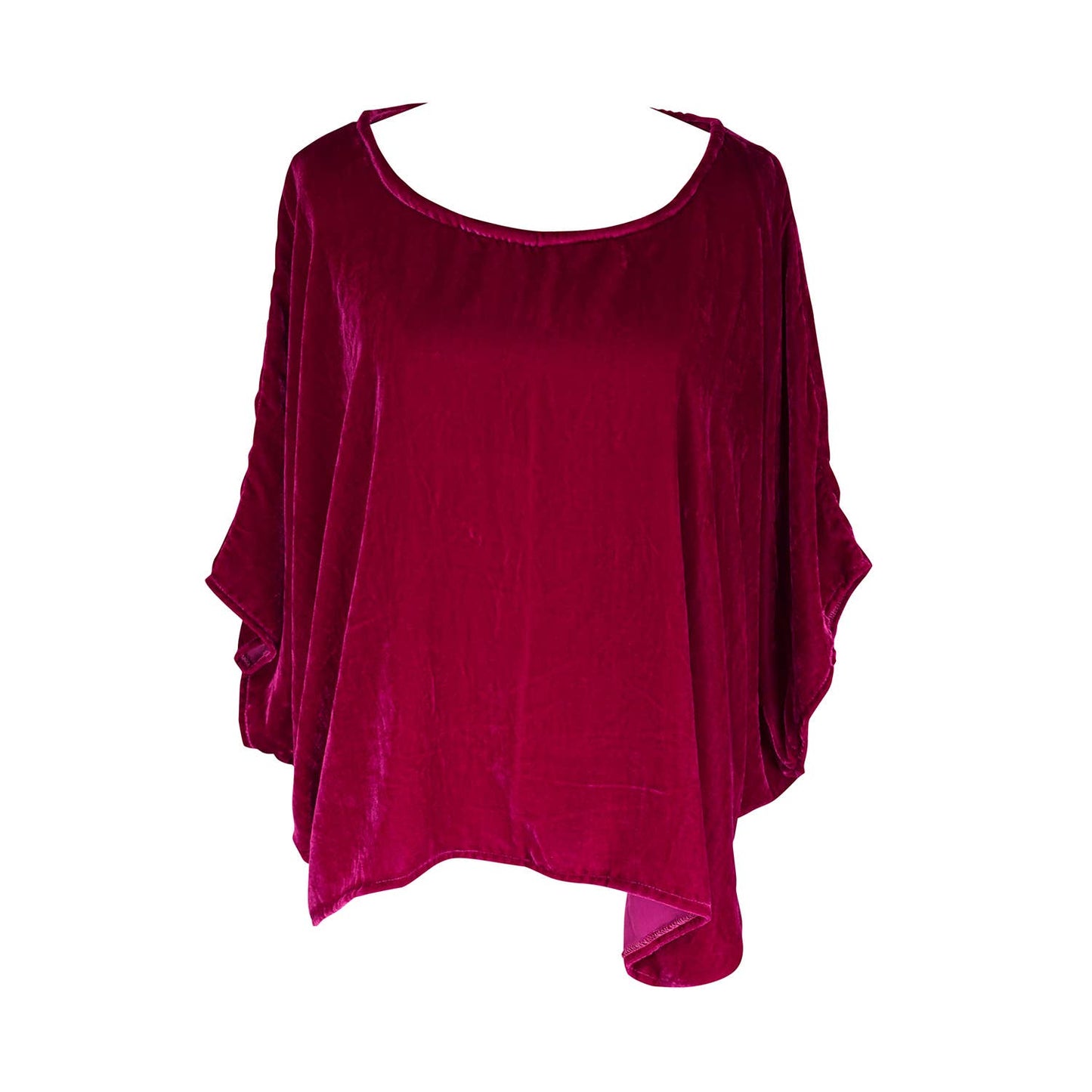 Grace Zandra Silk Velvet Scarf Top