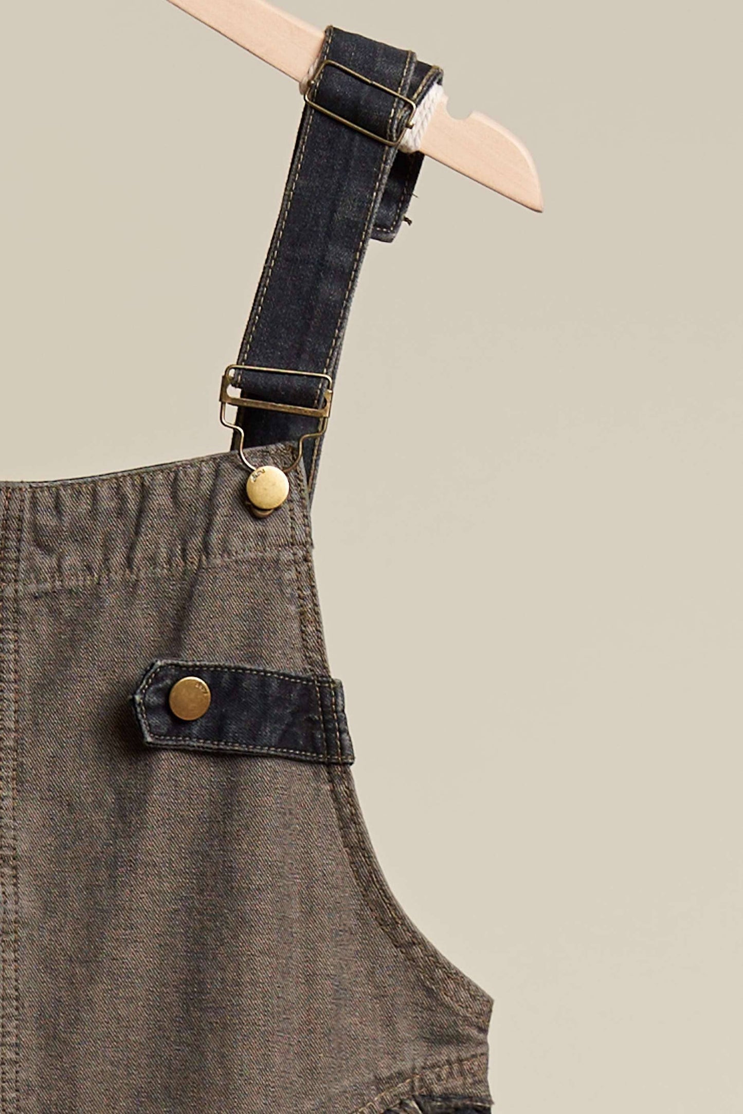 The Julia Denim Color Block Dress