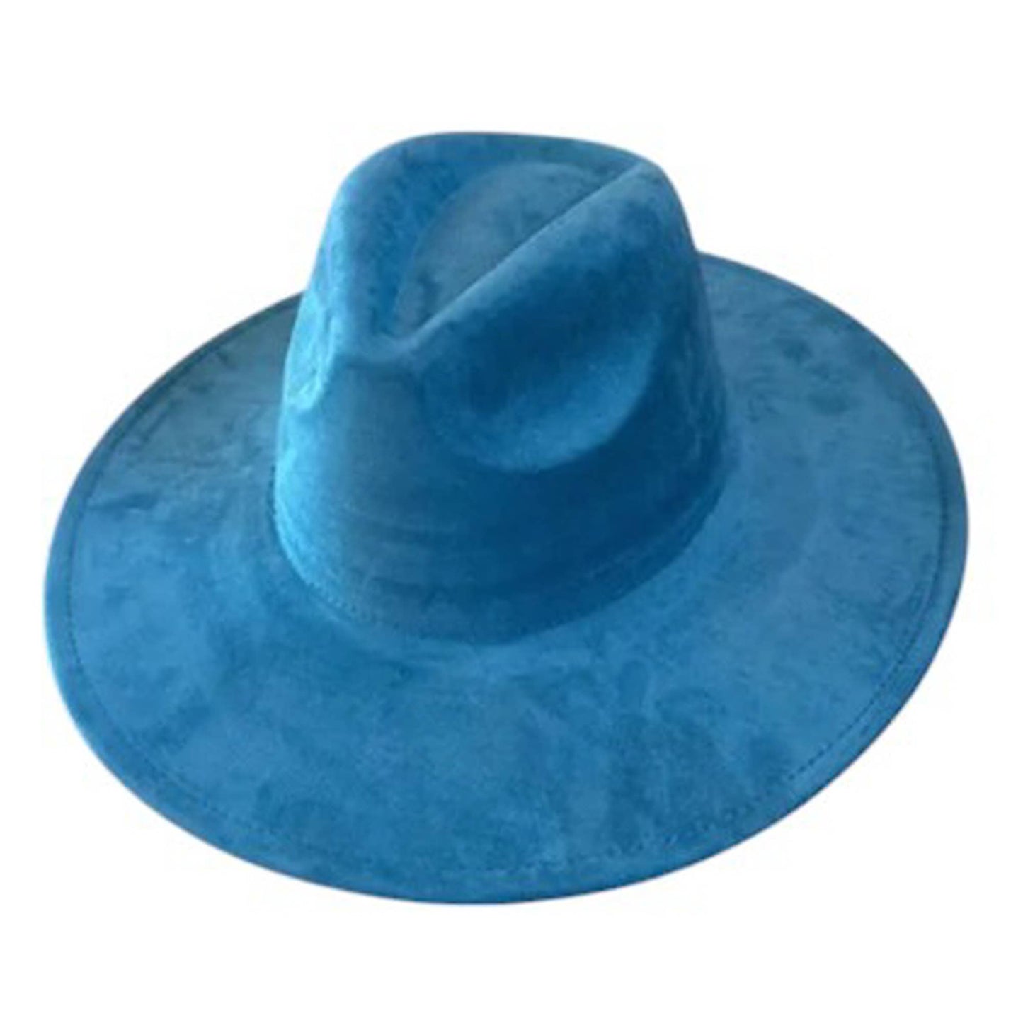 Fashion Classic Wide Brim Suede Panama Hat