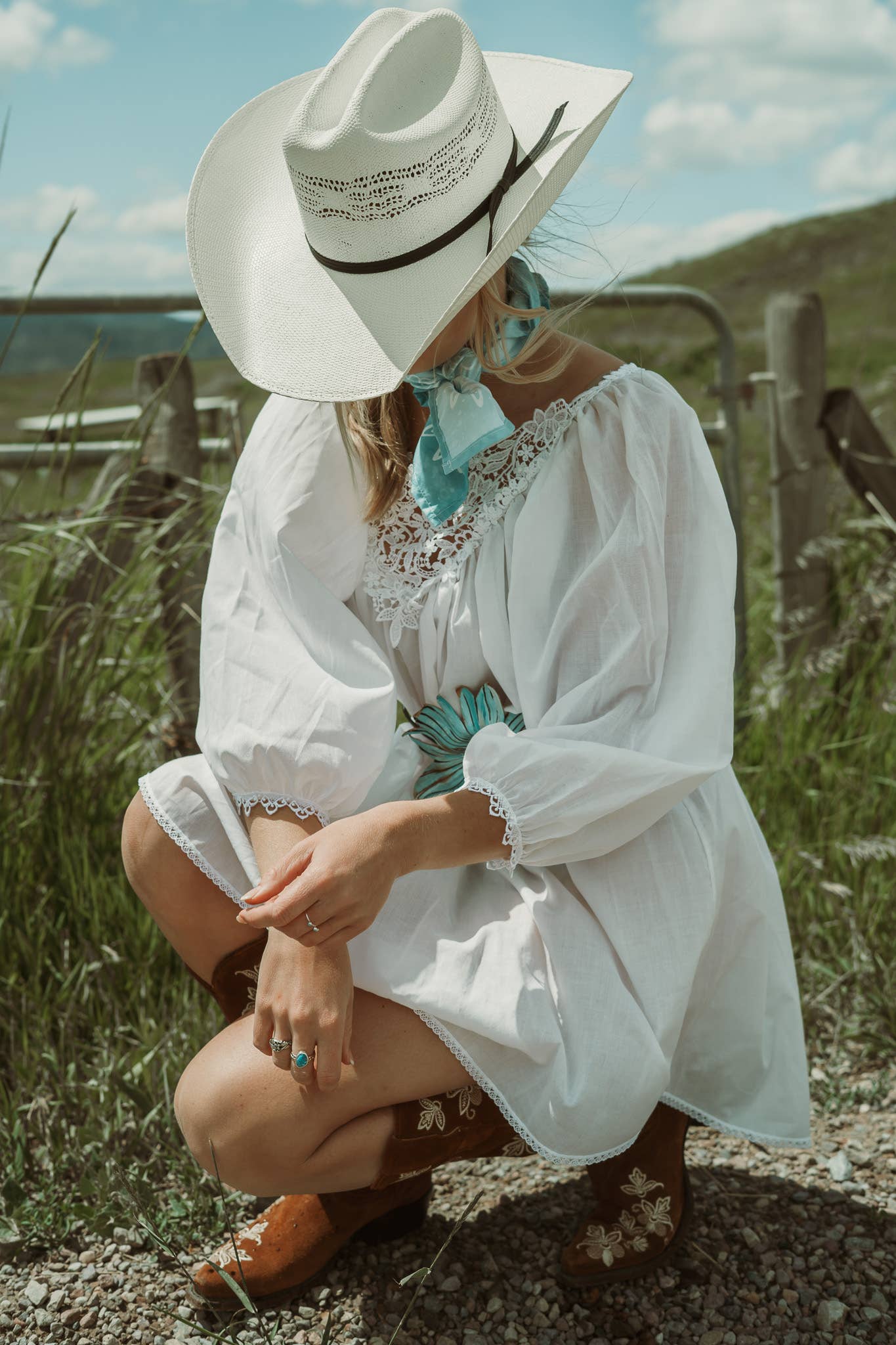 Bangora Straw Western Cowboy Hat - Style Bozeman