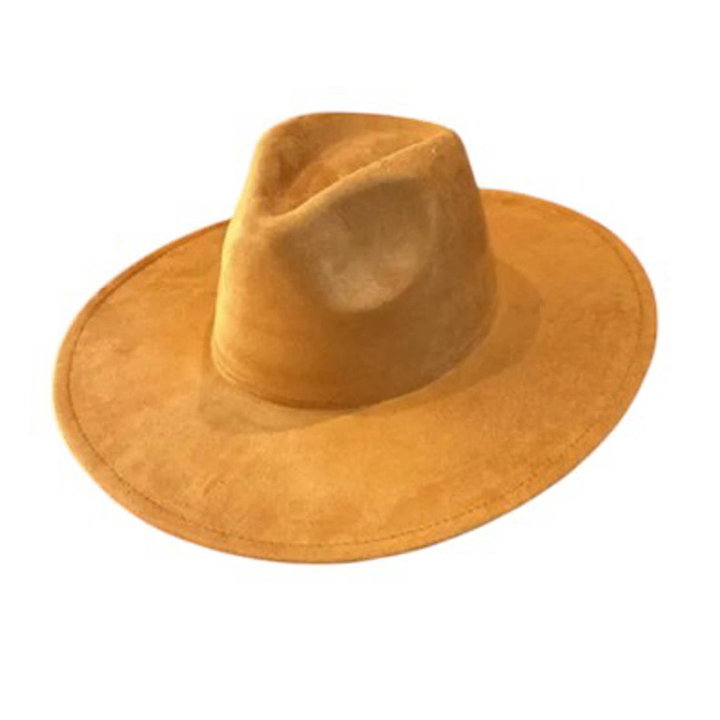Fashion Classic Wide Brim Suede Panama Hat