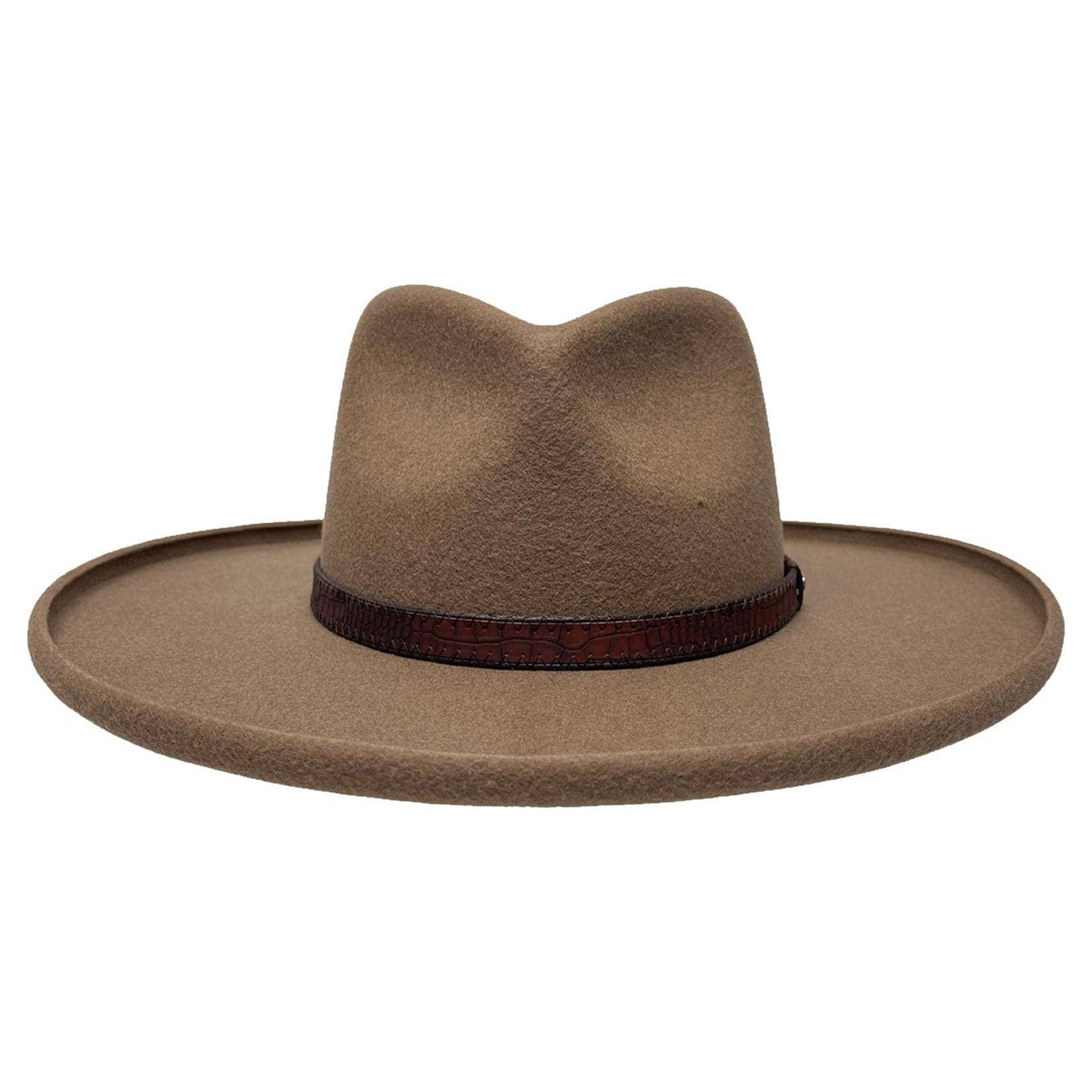 Pencil Rim Wool Felt Fedora Hat - Style Hudson