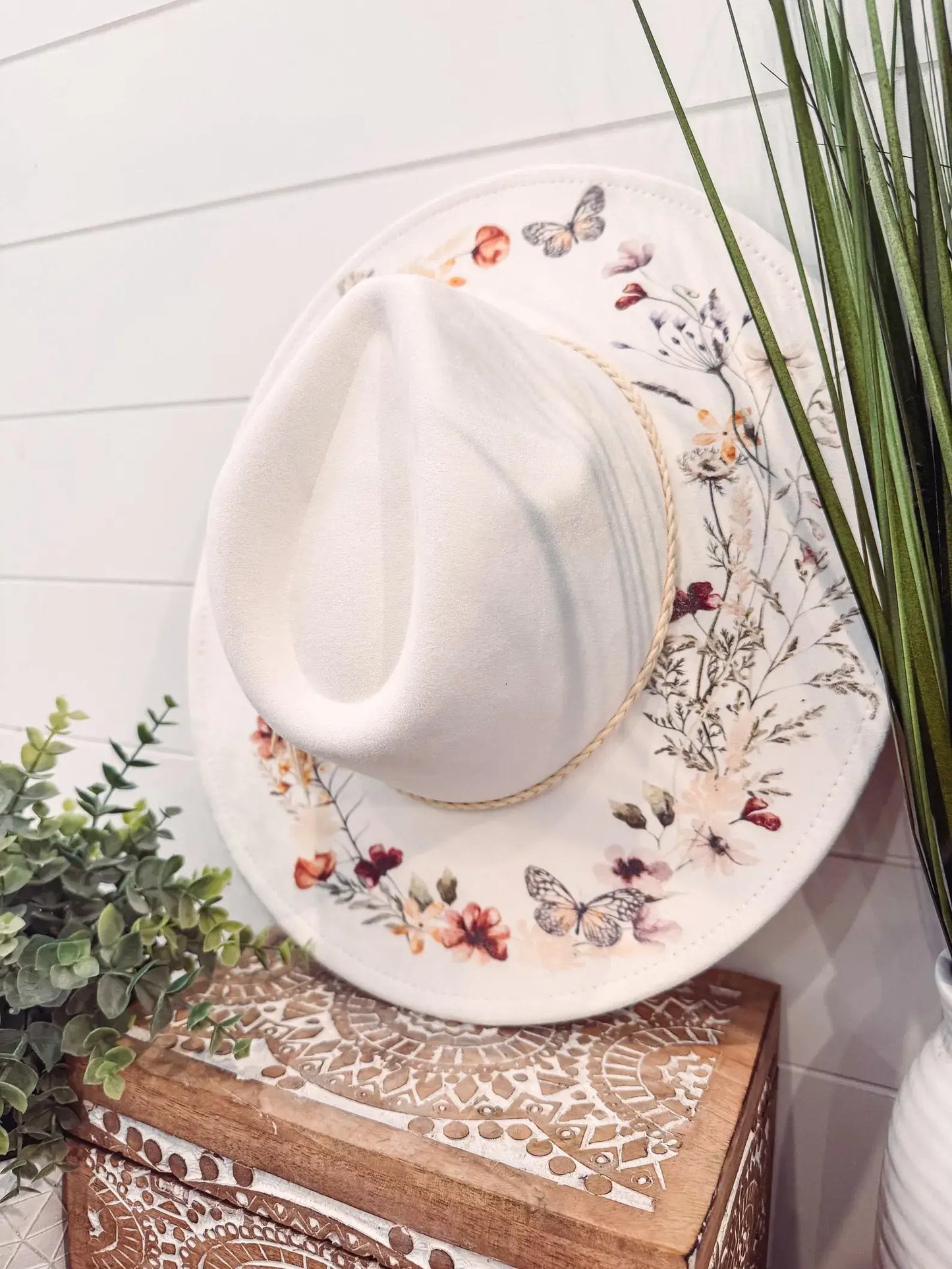 Upper floral Hat