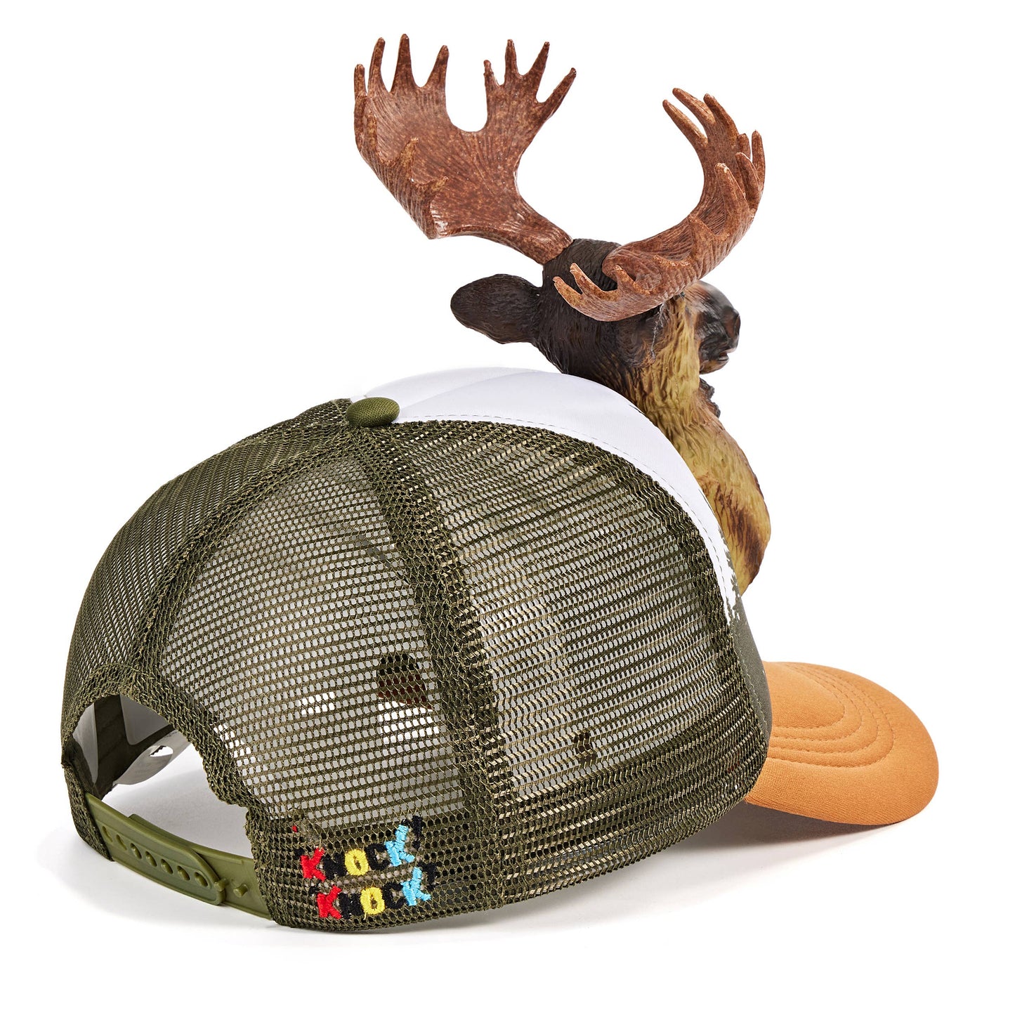 Moose | Unisex Trucker Hat Base Cap Mesh Back