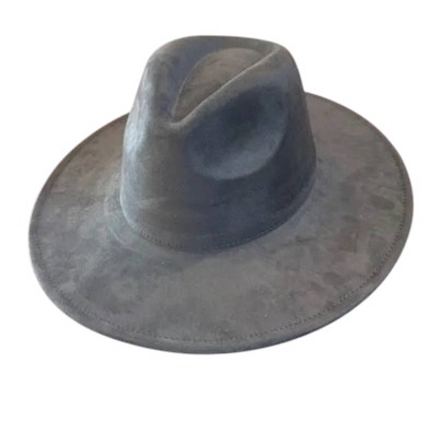 Fashion Classic Wide Brim Suede Panama Hat