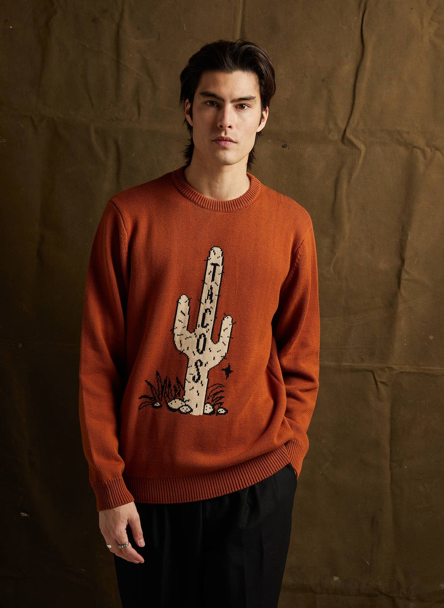 Cactus Tacos Knit Sweater - Unisex