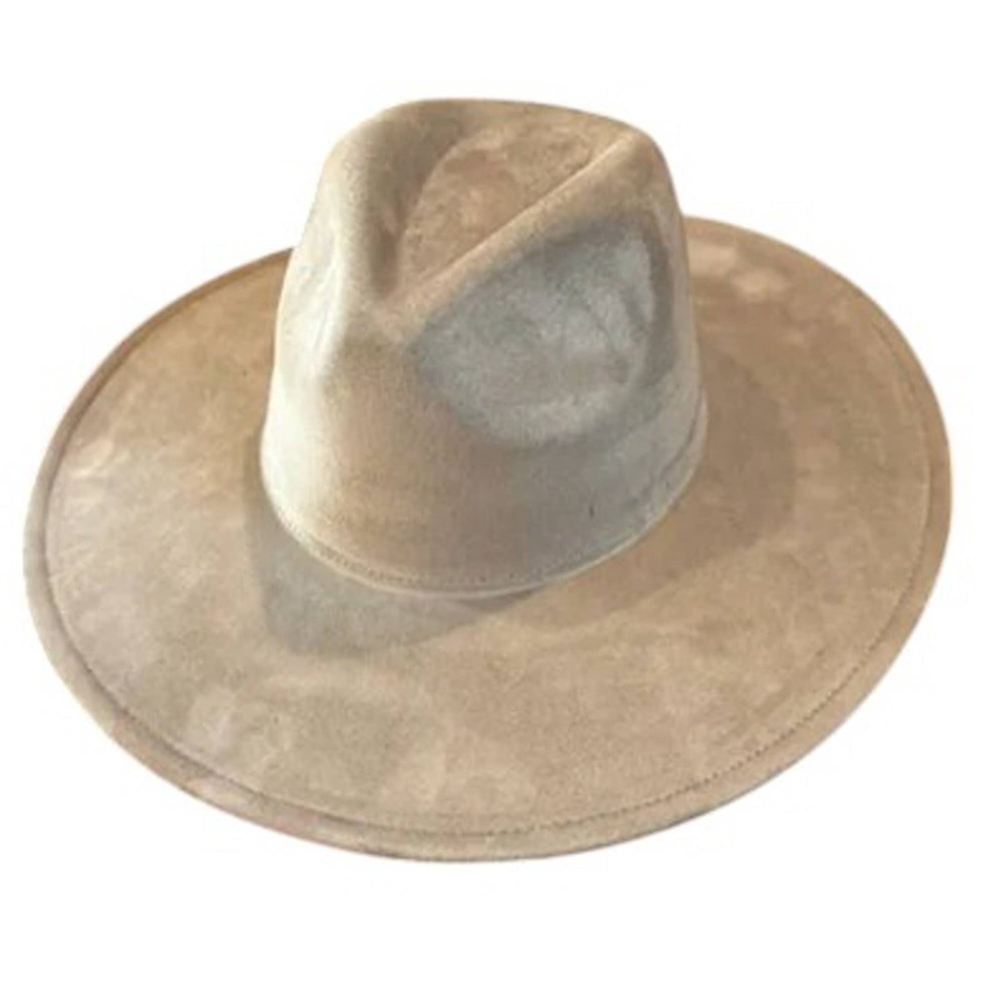 Fashion Classic Wide Brim Suede Panama Hat