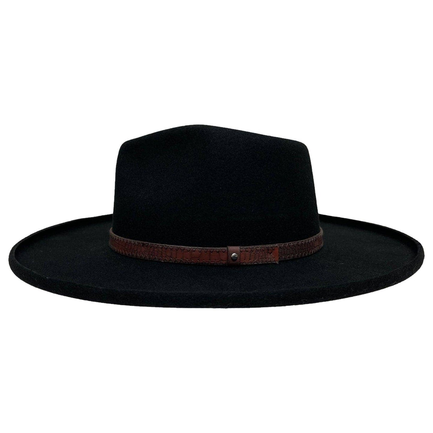 Pencil Rim Wool Felt Fedora Hat - Style Hudson