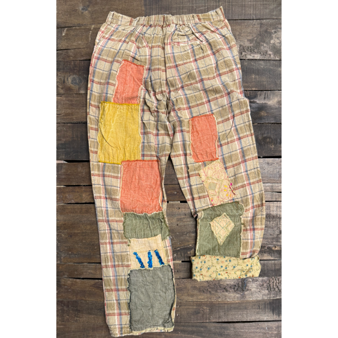 Traveling On Pants - Patched Together