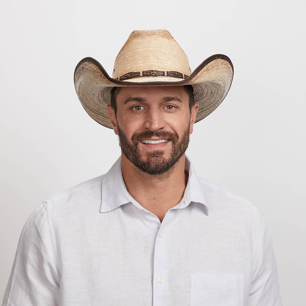 Mexican Palm Cowboy Hat - Style Lucas