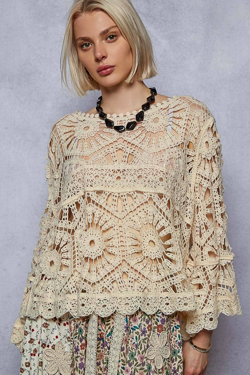 The Agnes Doily Top