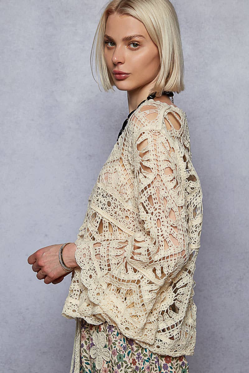 The Agnes Doily Top