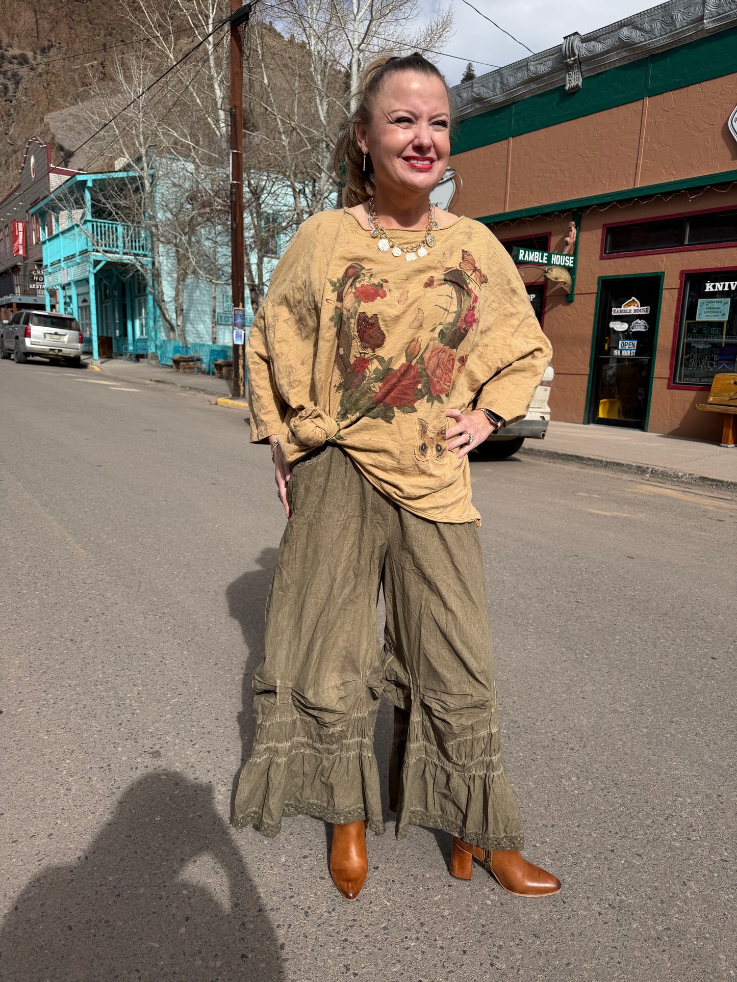 Gather Together Bloomers - Chocolate