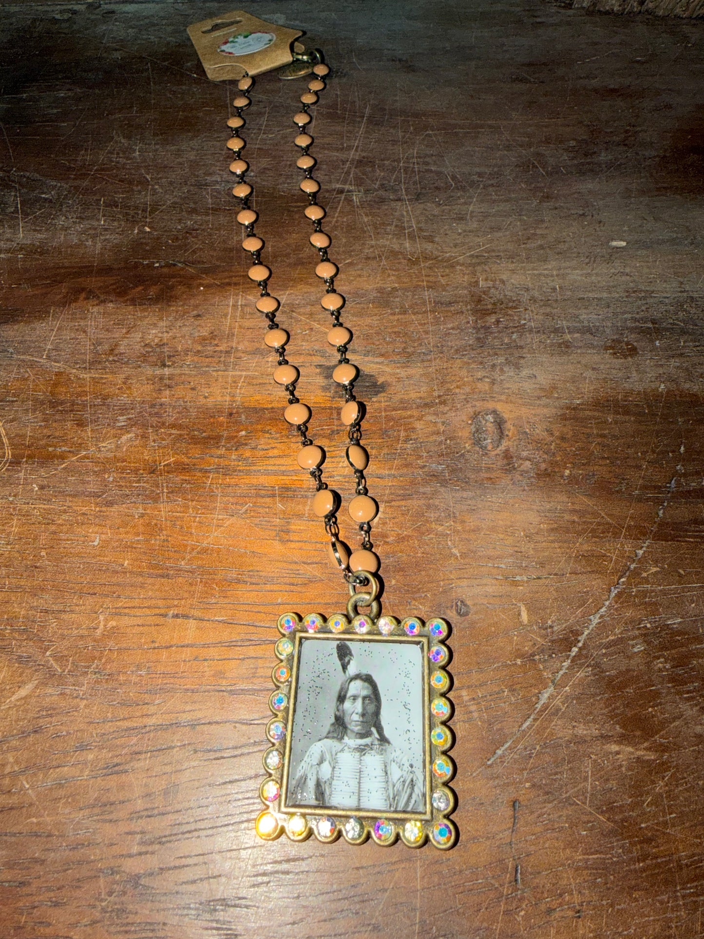 Indian Portrait Necklace