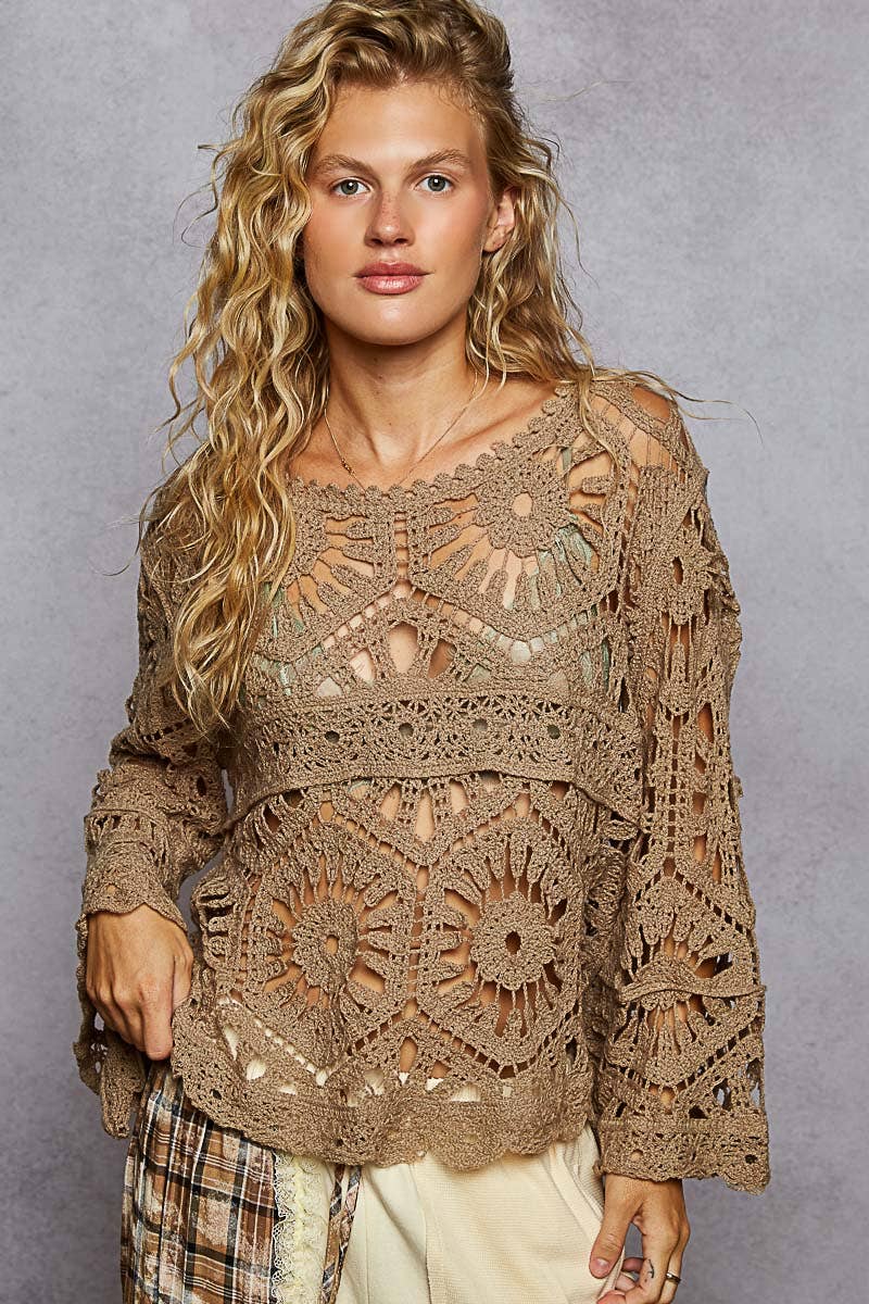 The Agnes Doily Top