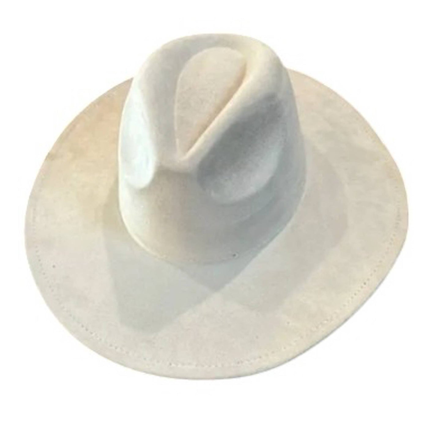 Fashion Classic Wide Brim Suede Panama Hat