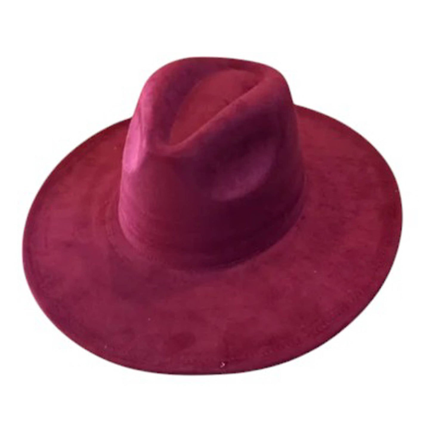 Fashion Classic Wide Brim Suede Panama Hat