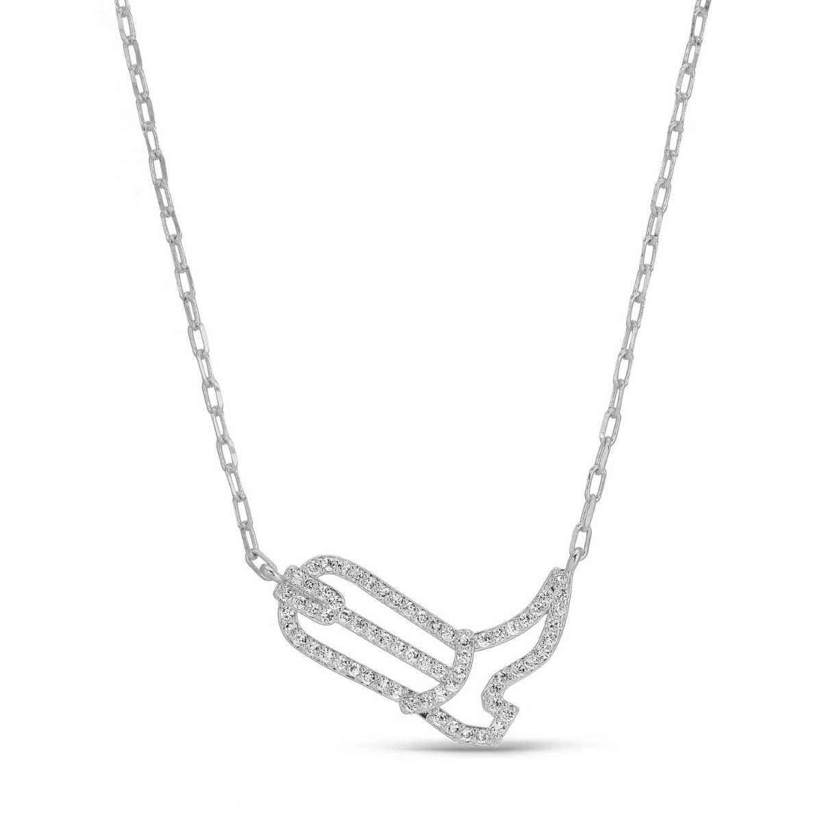 Sparkly Cowgirl Boot Necklace