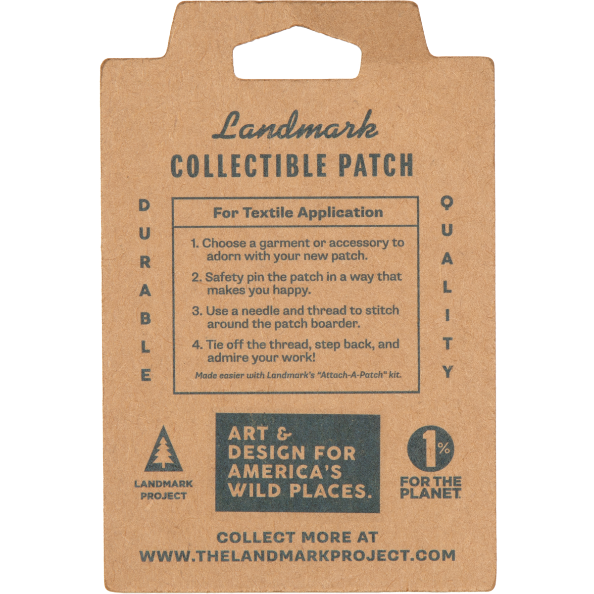 Outdoorsy Embroidered Patch