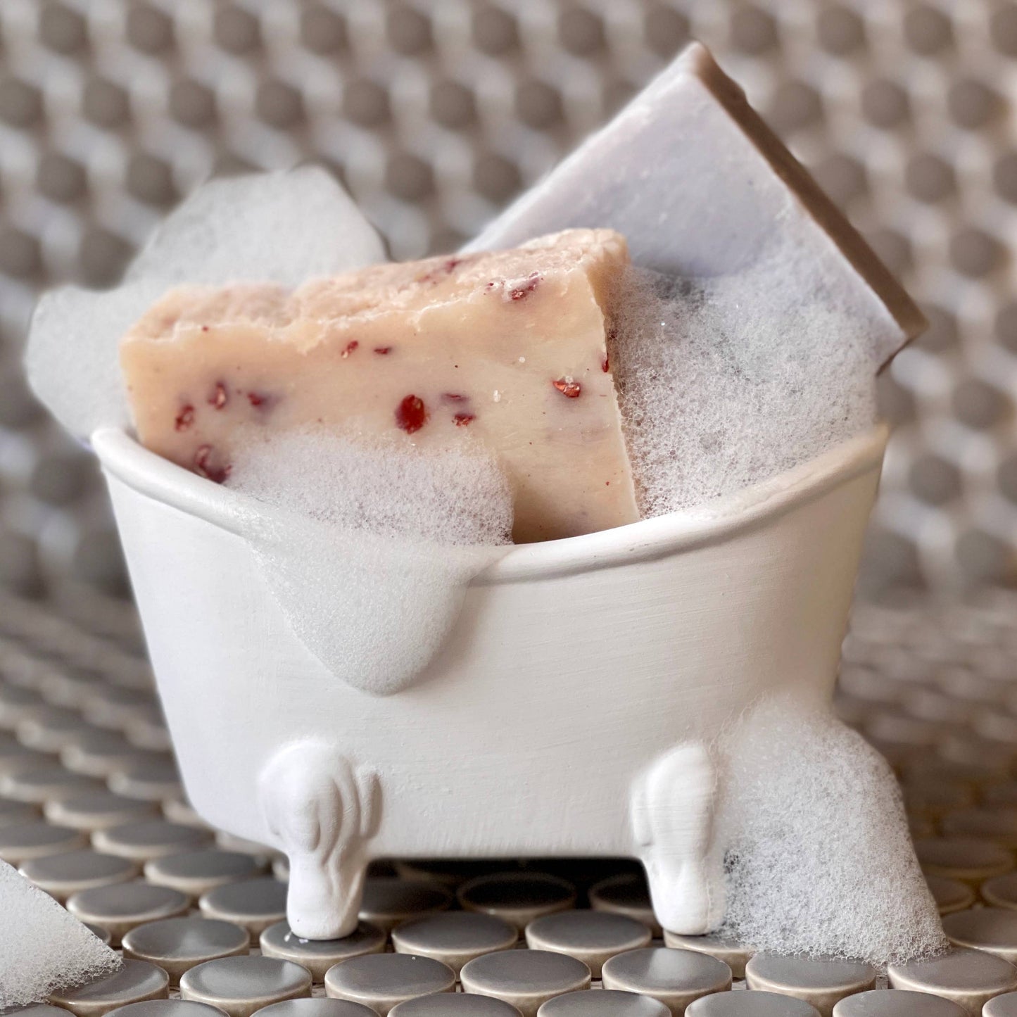Milk + Honey : Bath Soap ( moisturize goat's milk handmade )