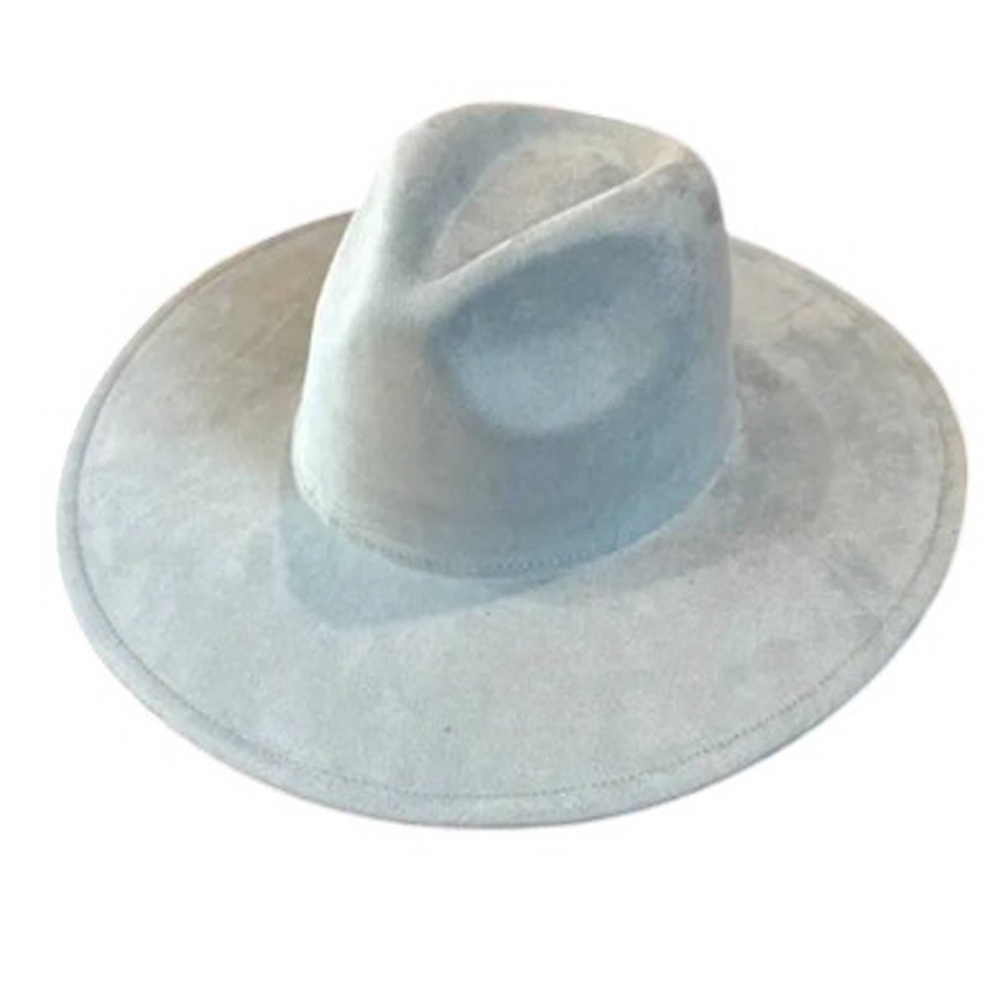 Fashion Classic Wide Brim Suede Panama Hat
