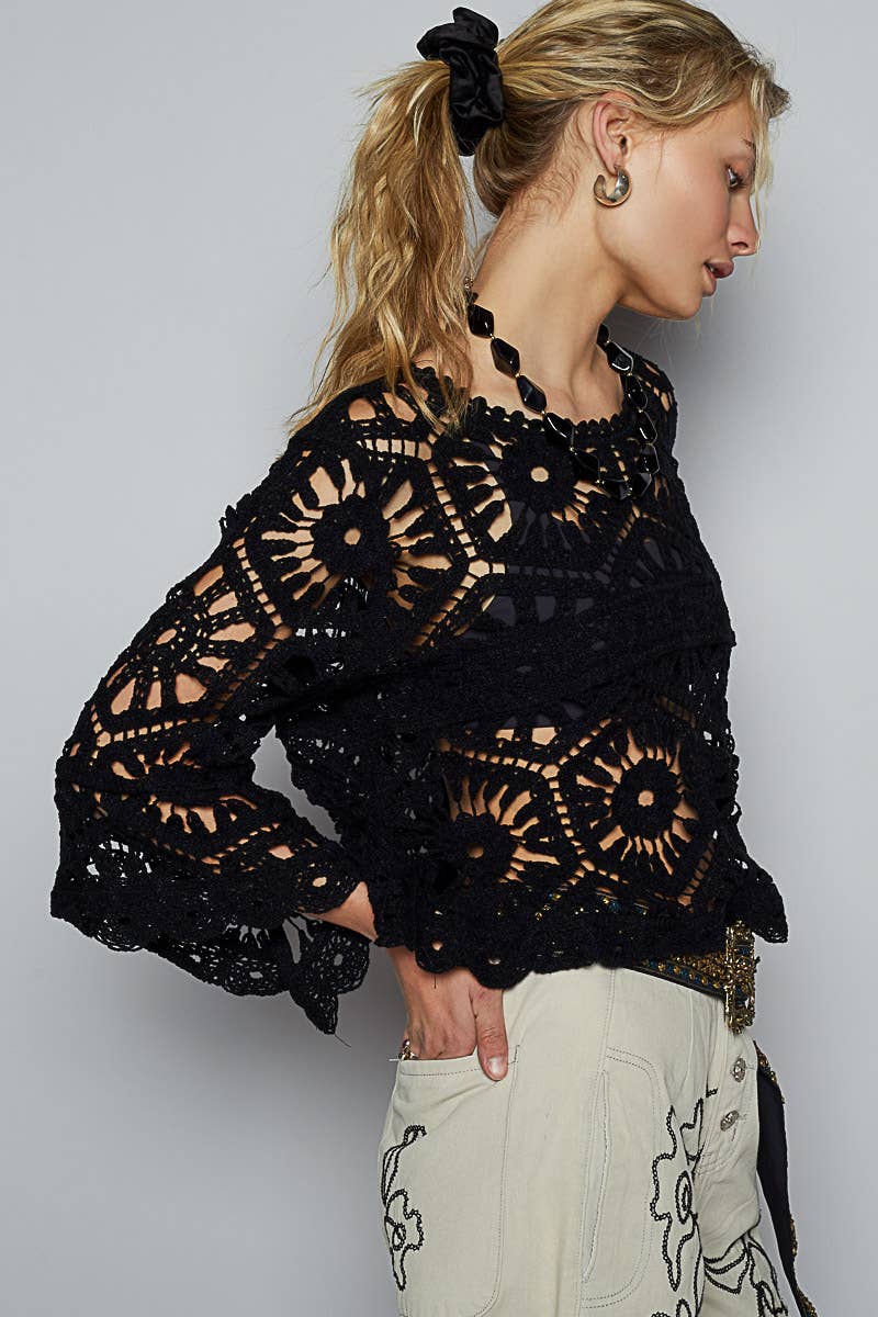 The Agnes Doily Top