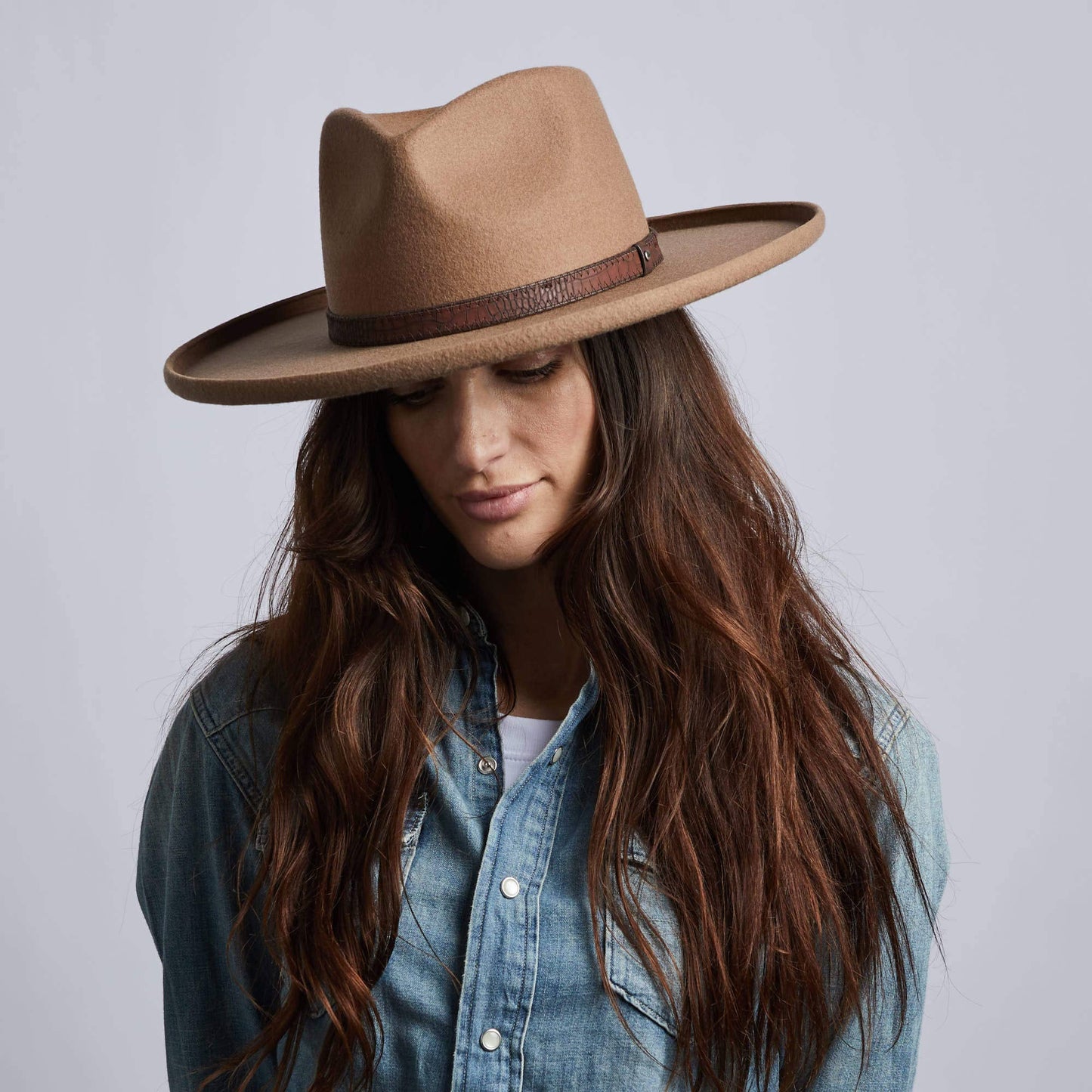 Pencil Rim Wool Felt Fedora Hat - Style Hudson