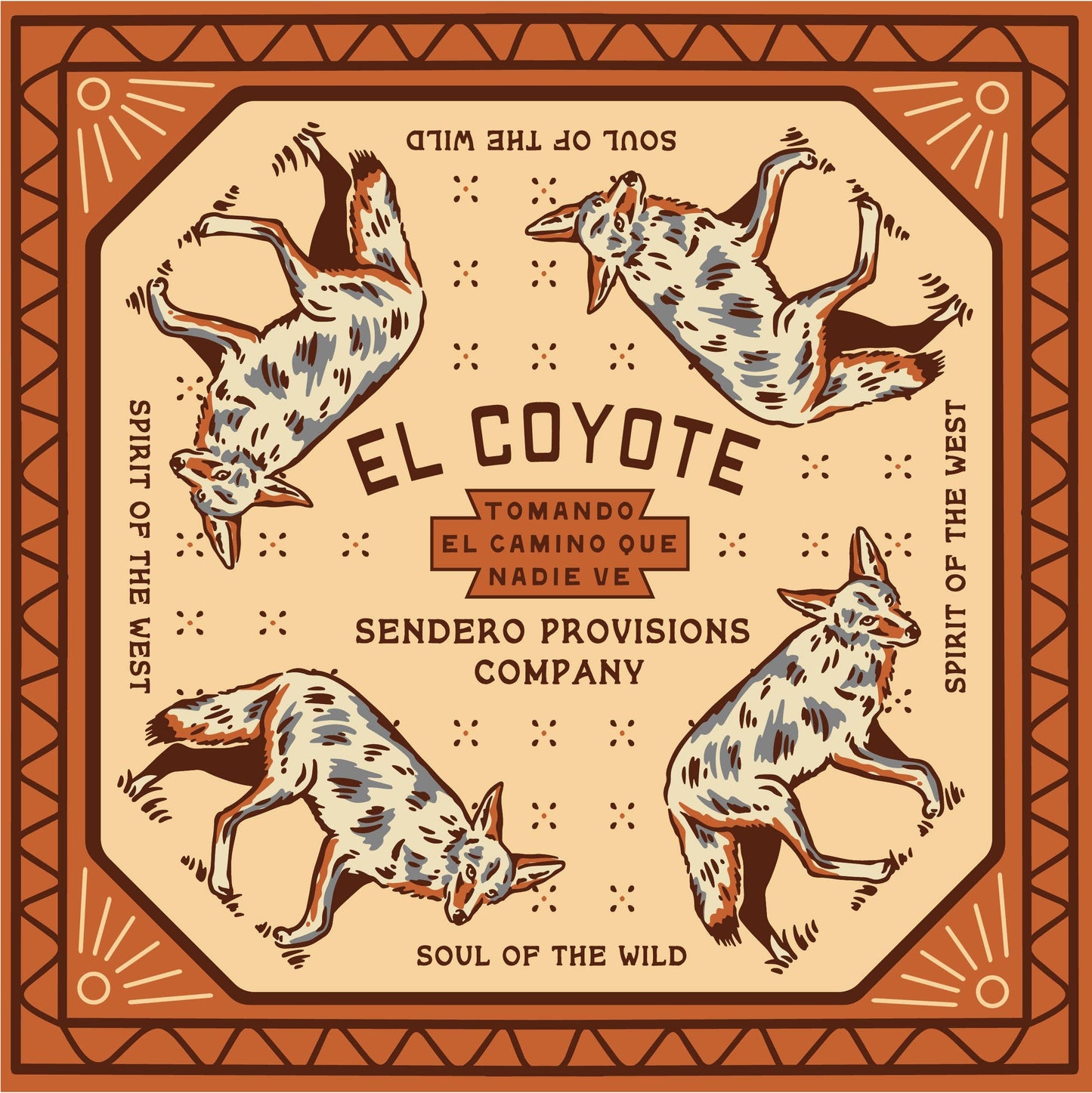 Coyote Bandana