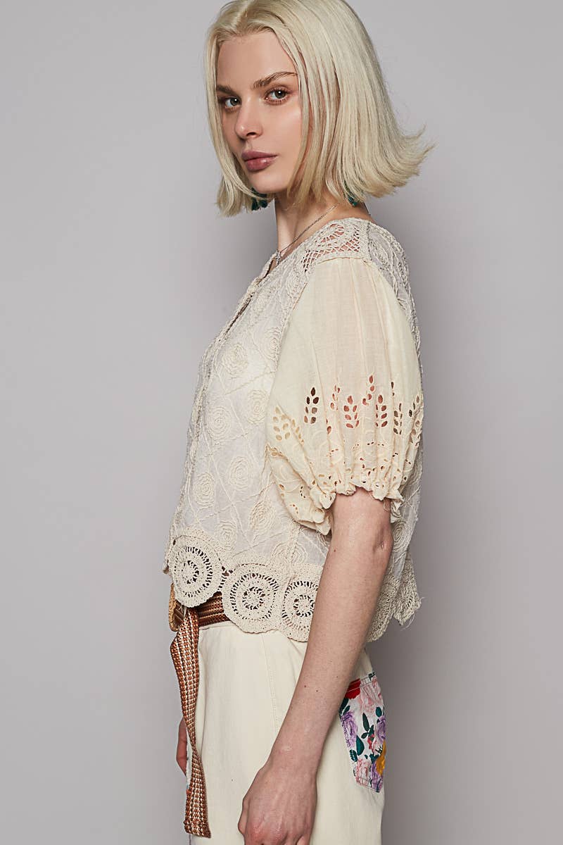 The Aurelia Crochet Top