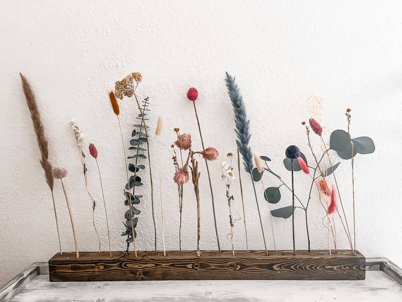 Wooden Flower Bar