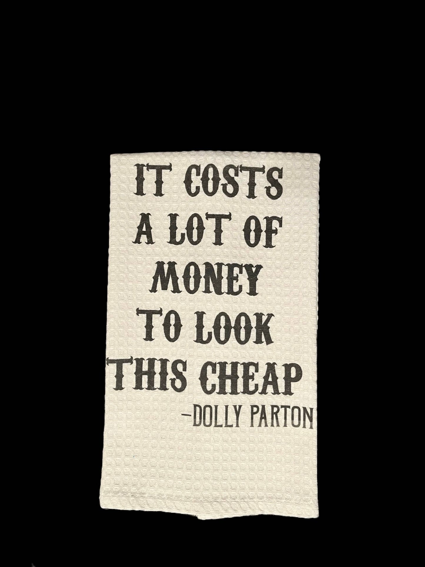 Set of Dolly Waffle Dish Towels