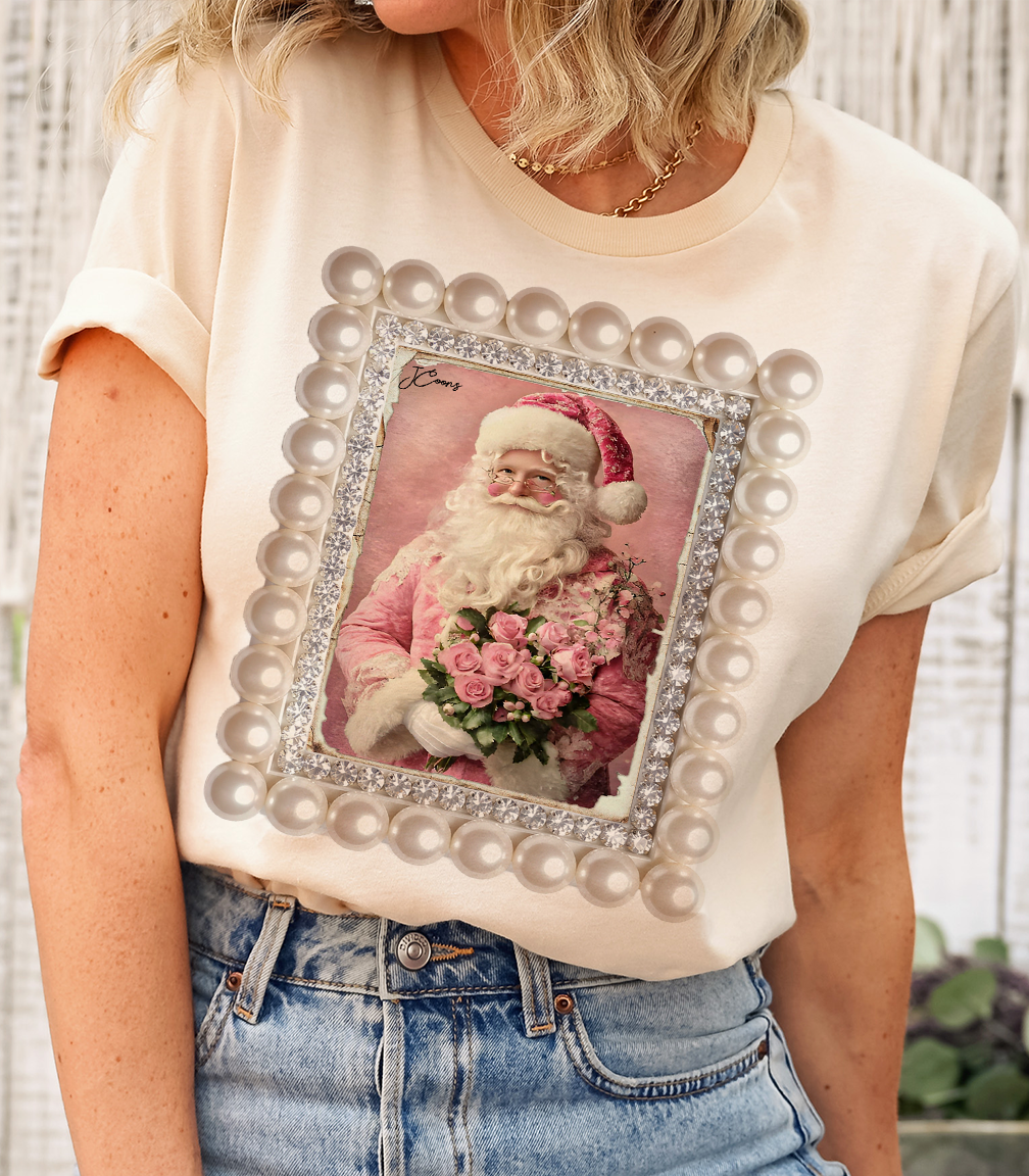 Santa w/crystals