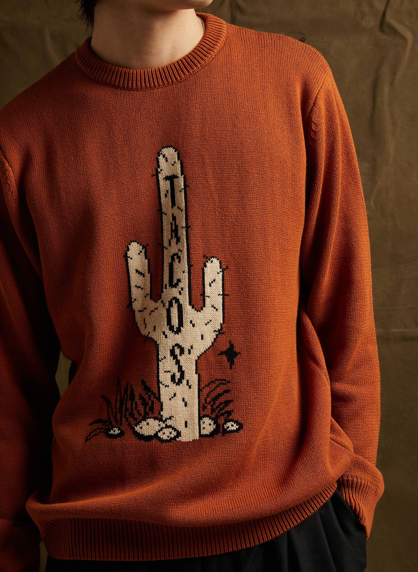 Cactus Tacos Knit Sweater - Unisex