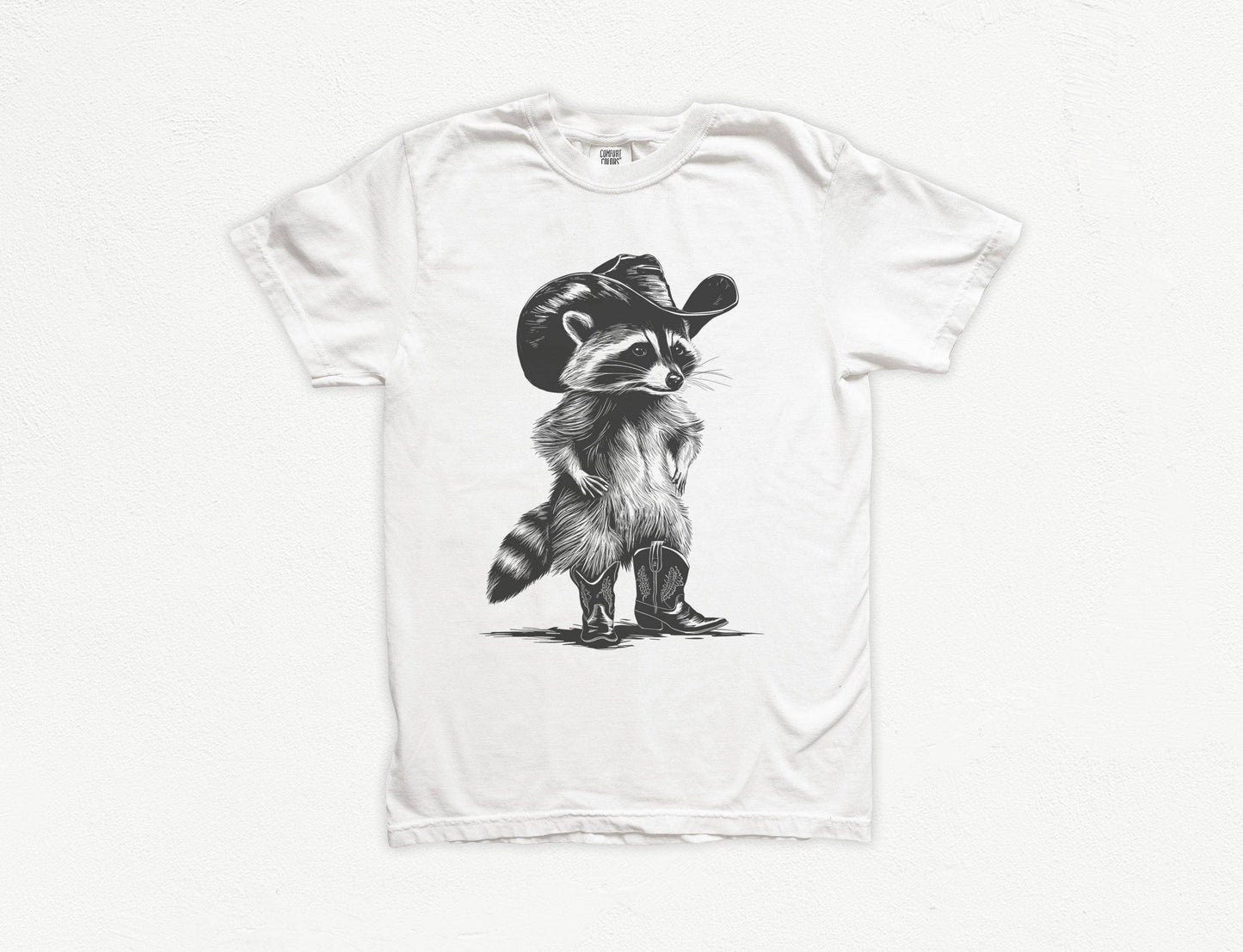 Western Raccoon T--white
