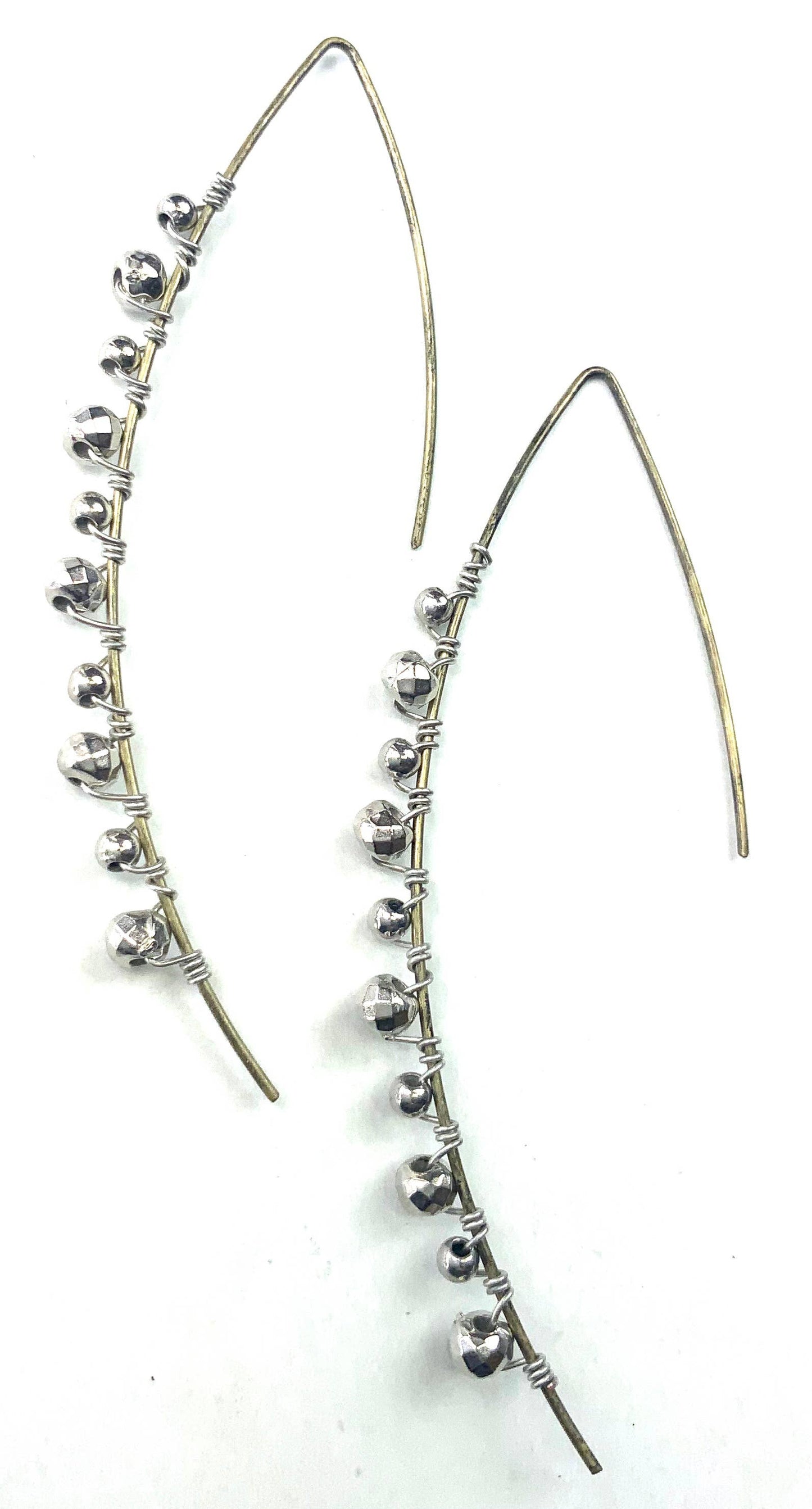 Wrapped Dangle Earring