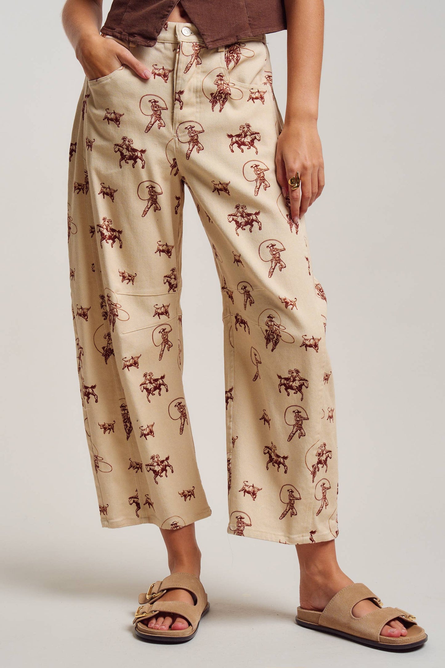 Lasso Barrel Pants