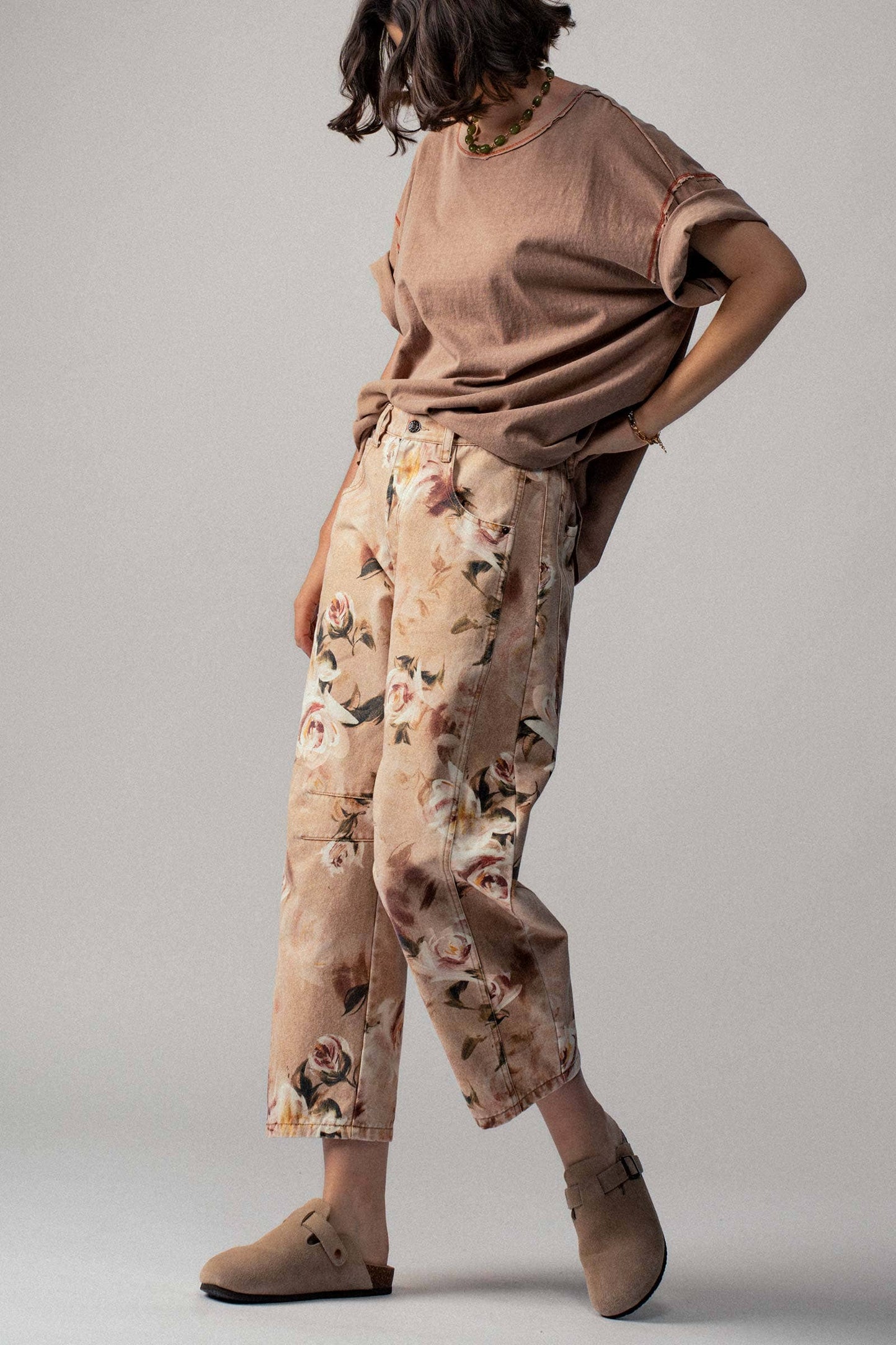 Rosey Barrel Jean