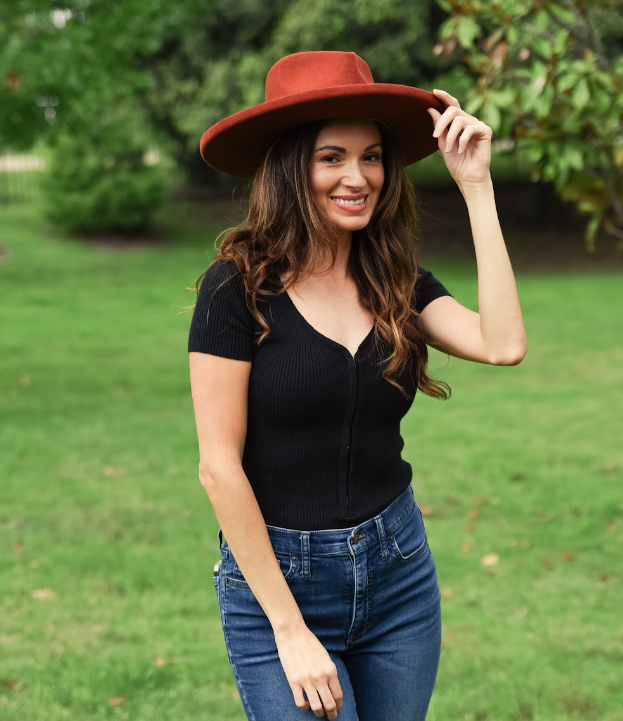 Wool Felt Teardrop Fedora Curled Brim Hat - Style Rustler
