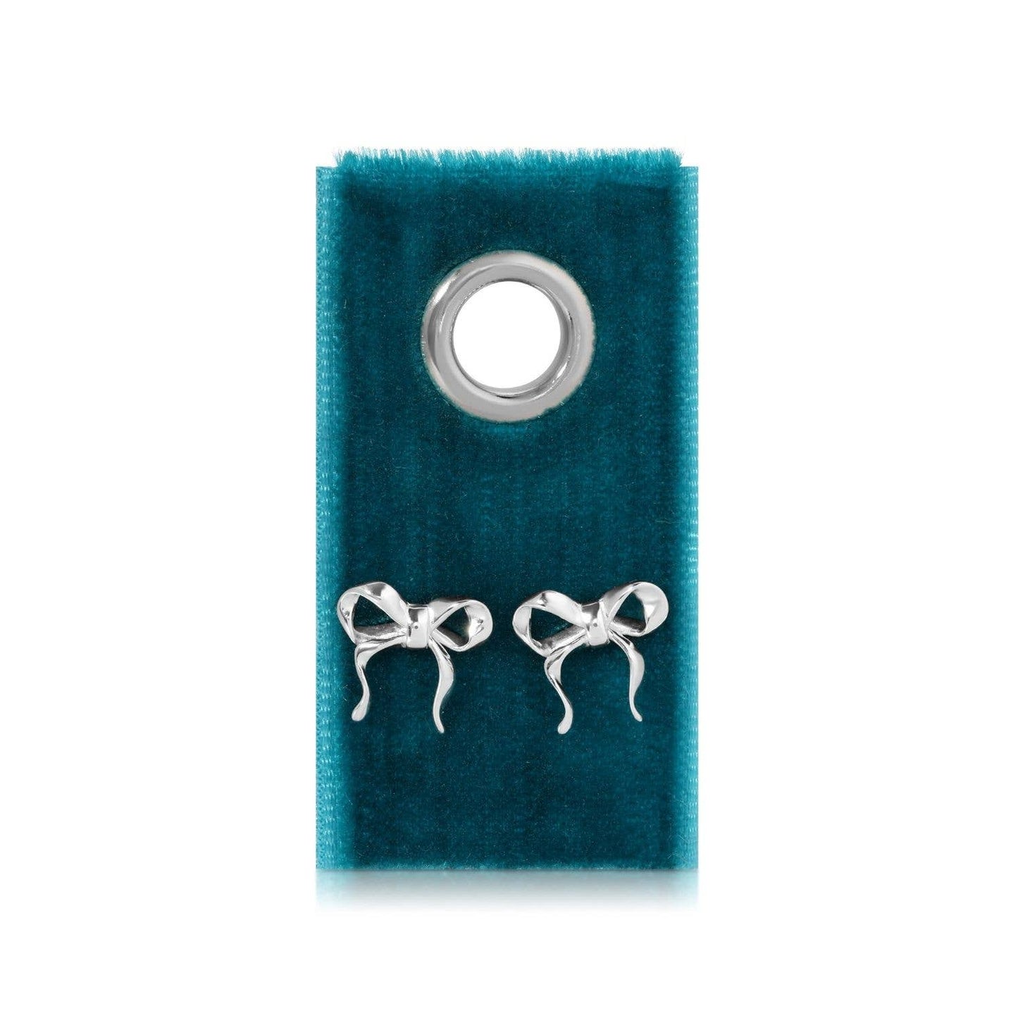 Sweet Bows on Velvet Tag