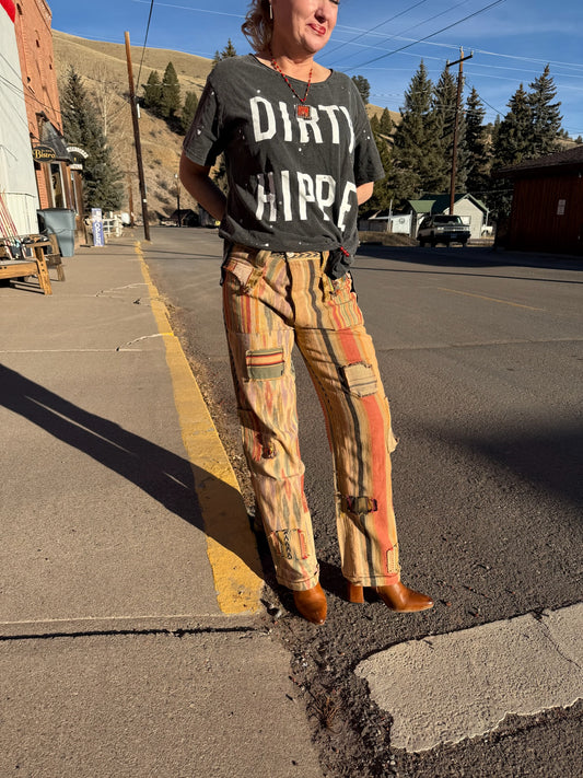 Dirty Hippie Tee - Vintage Black
