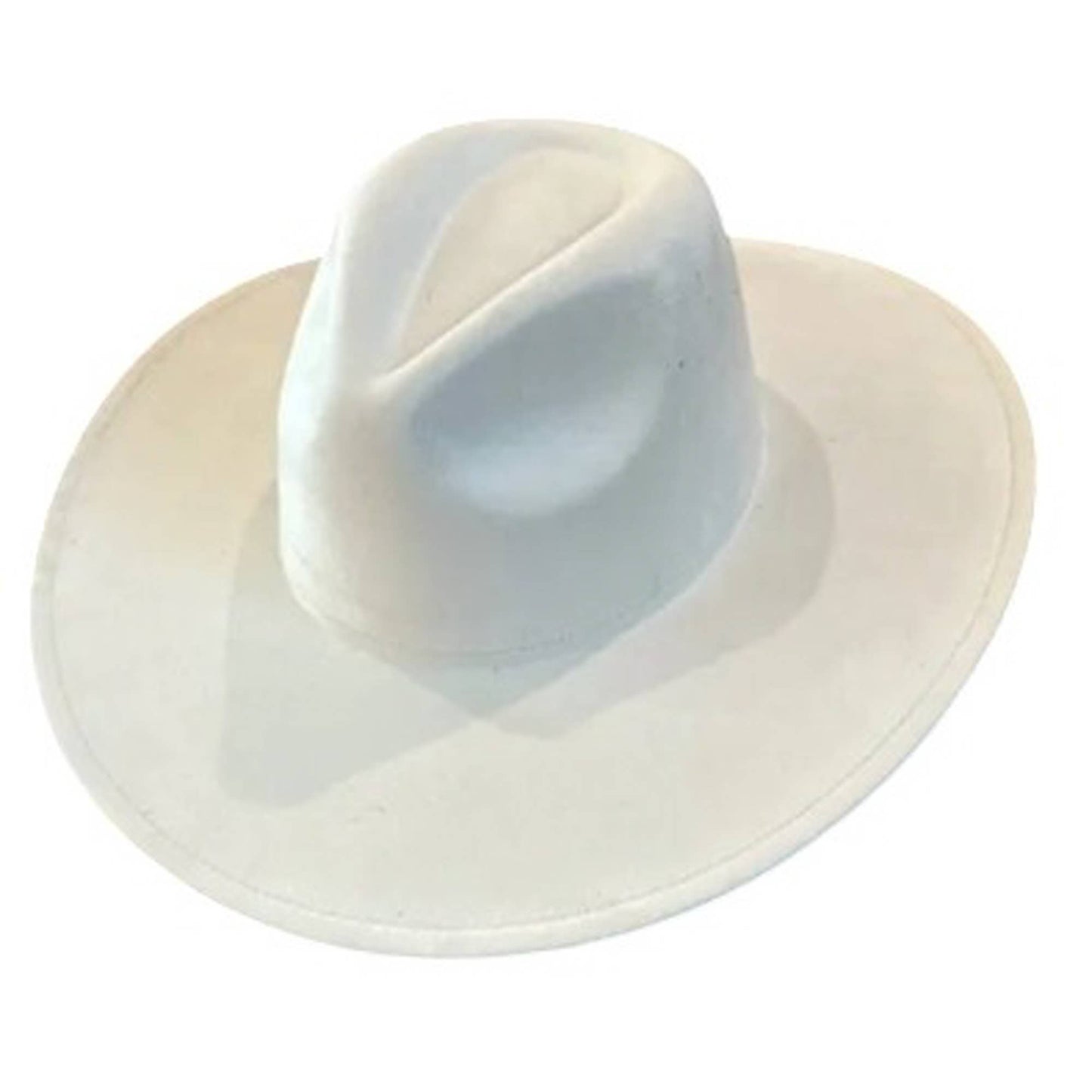Fashion Classic Wide Brim Suede Panama Hat