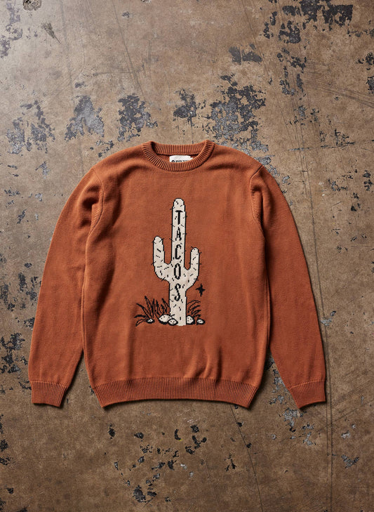 Cactus Tacos Knit Sweater - Unisex