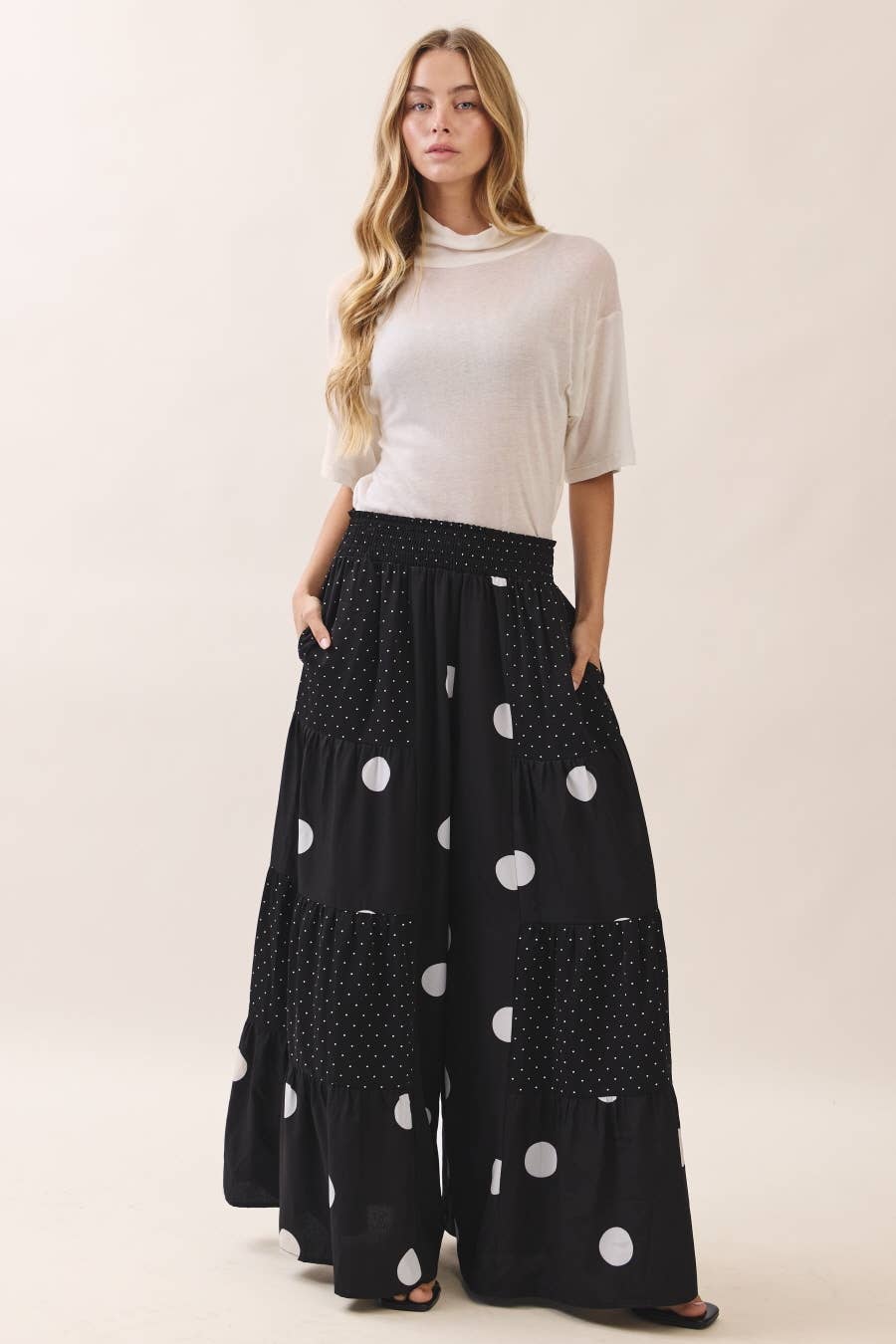 Ditsy Maxi Skirt