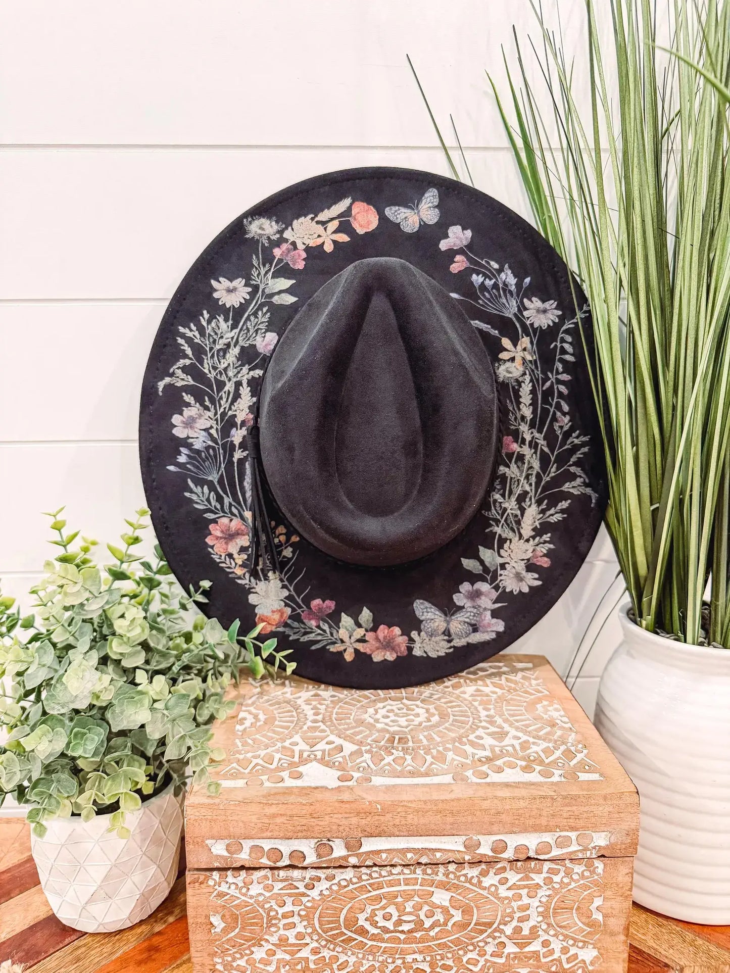 Upper floral Hat
