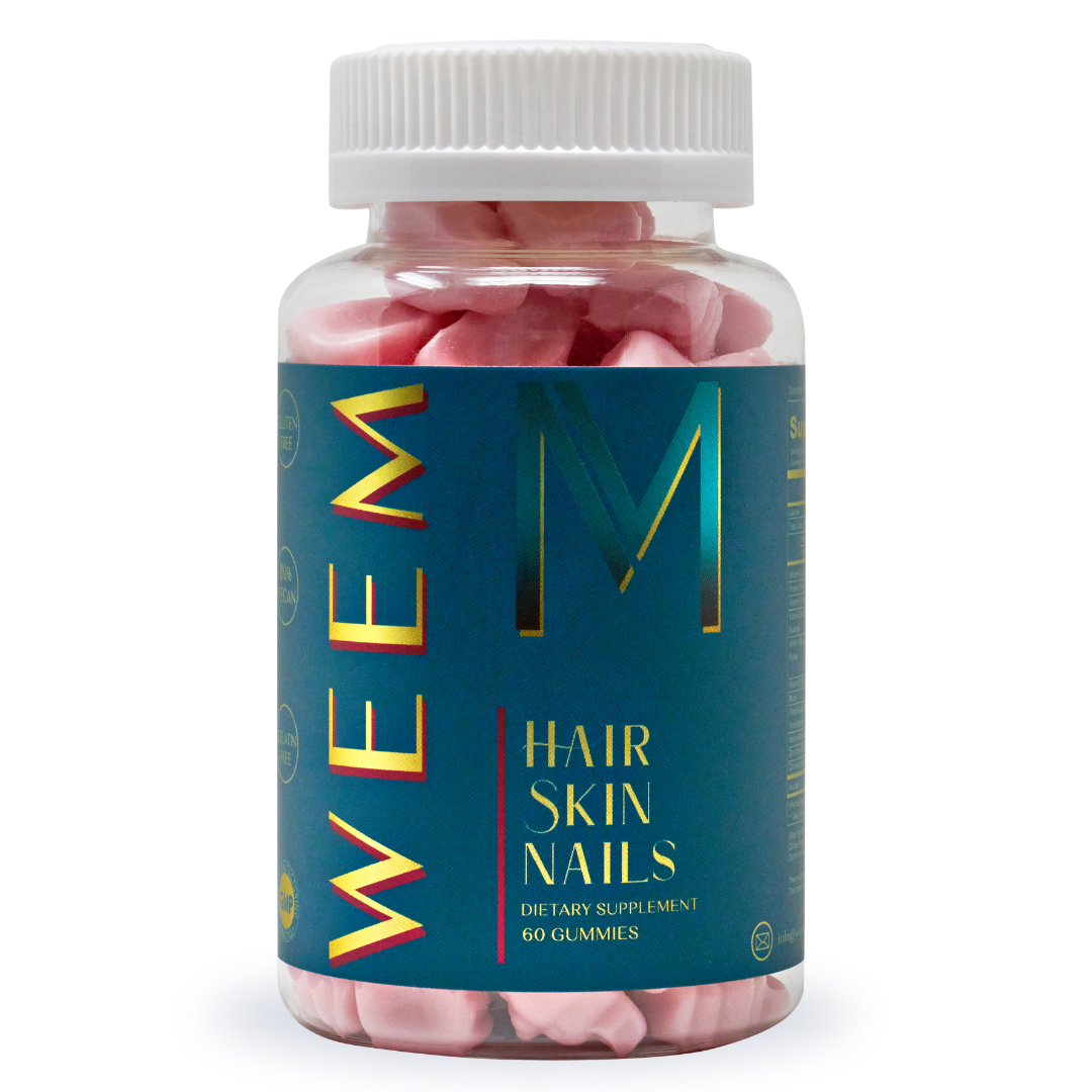 Hair, Skin & Nails Gummies – Grow Thicker, Fuller Hair